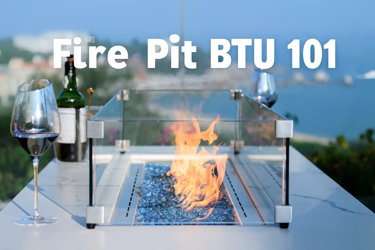 BTU de la chimenea: lo básico – potencia calorífica para su zona exterior