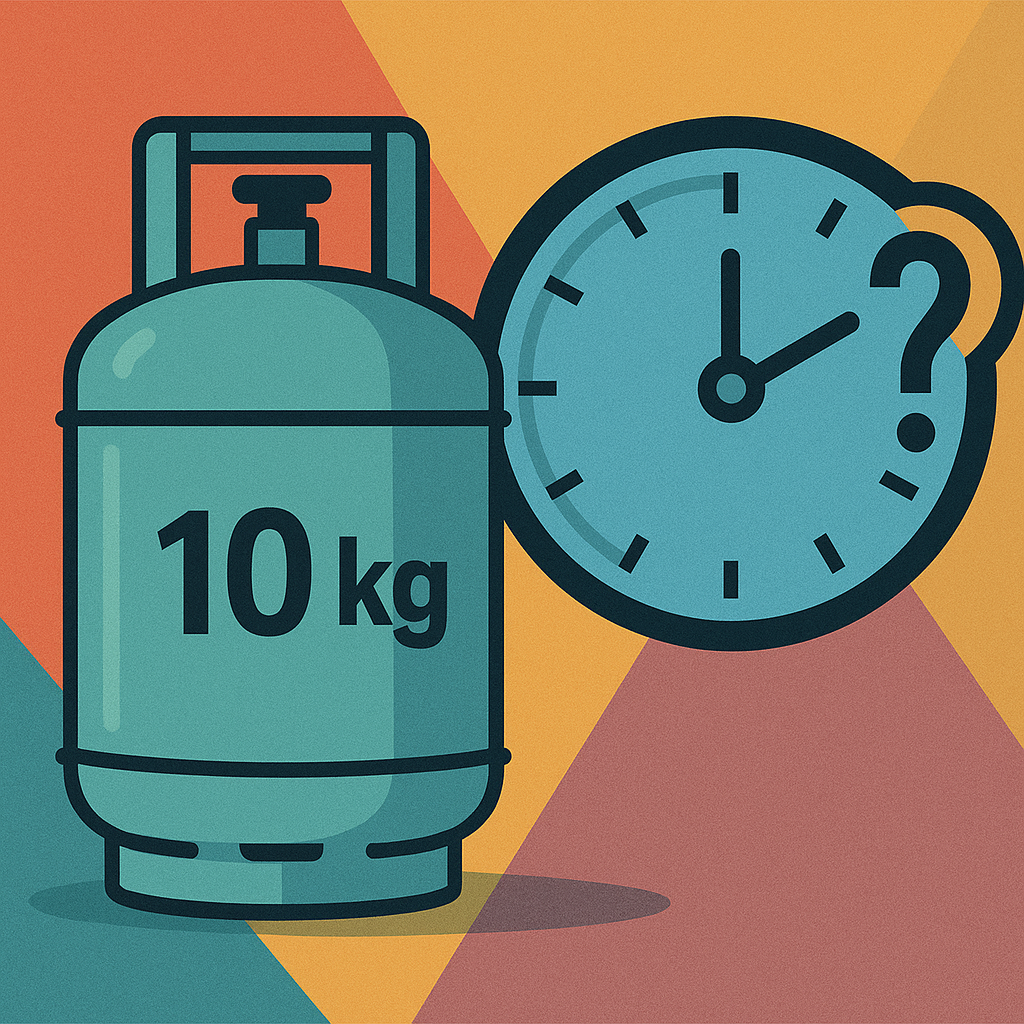 How long does a propane cylinder last?