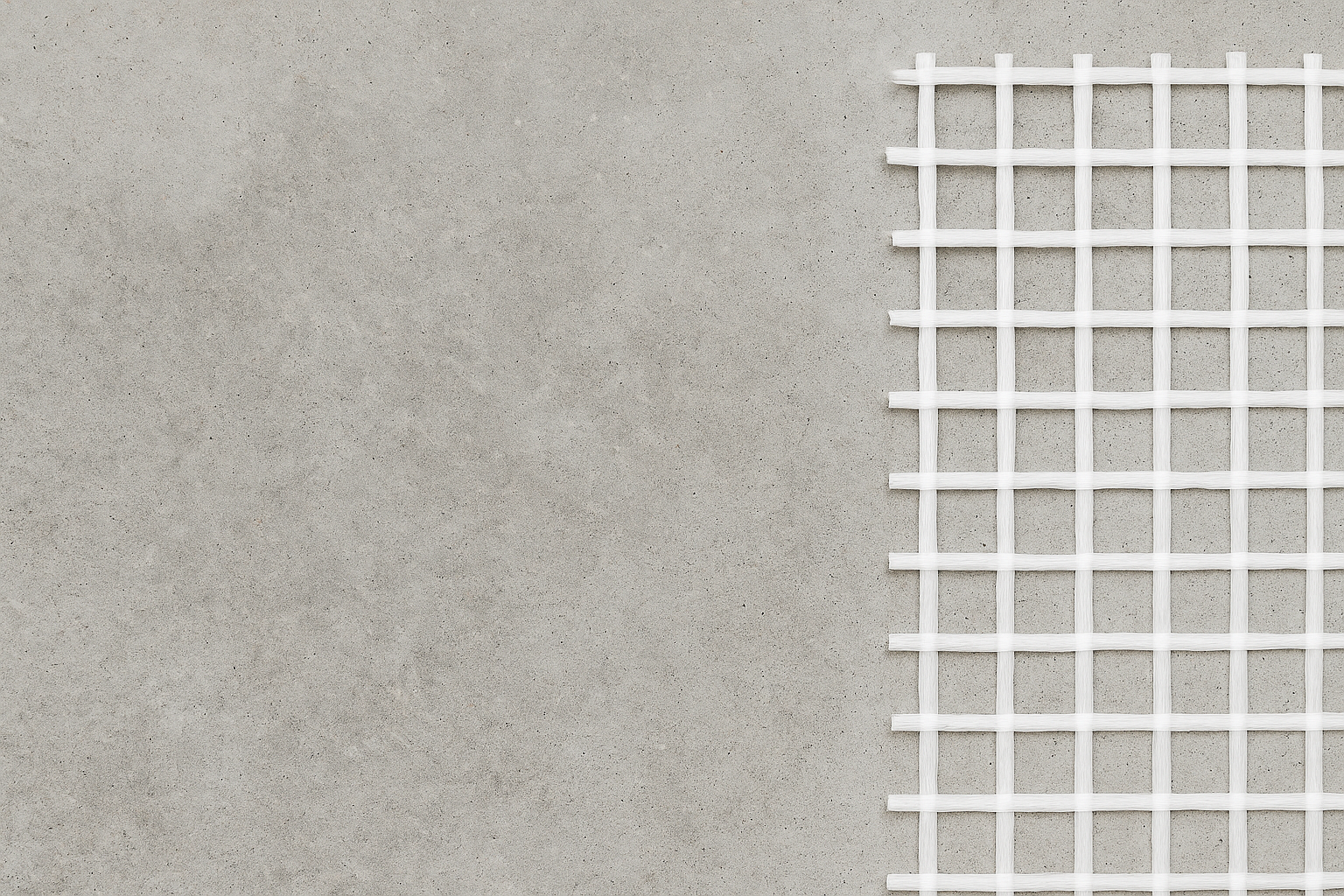 Estructura y superficie del material GFRC