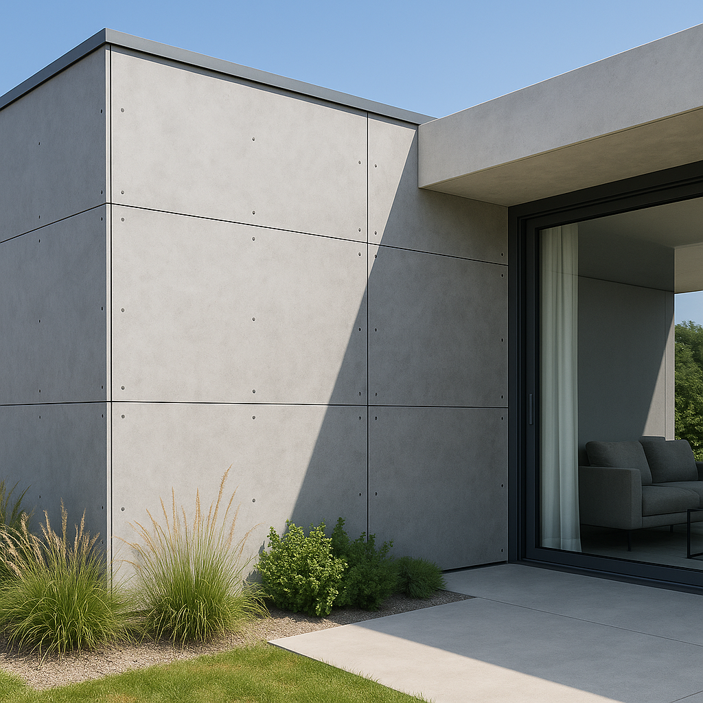 Aplicación residencial del GFRC - Exterior