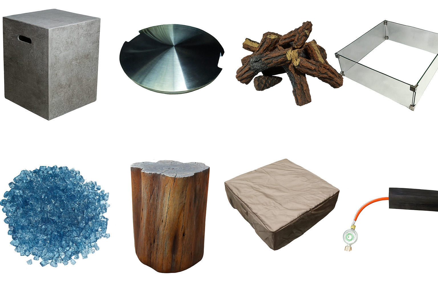 The complete experience with your ELEMENTI gas fireplace: accessories that make the difference