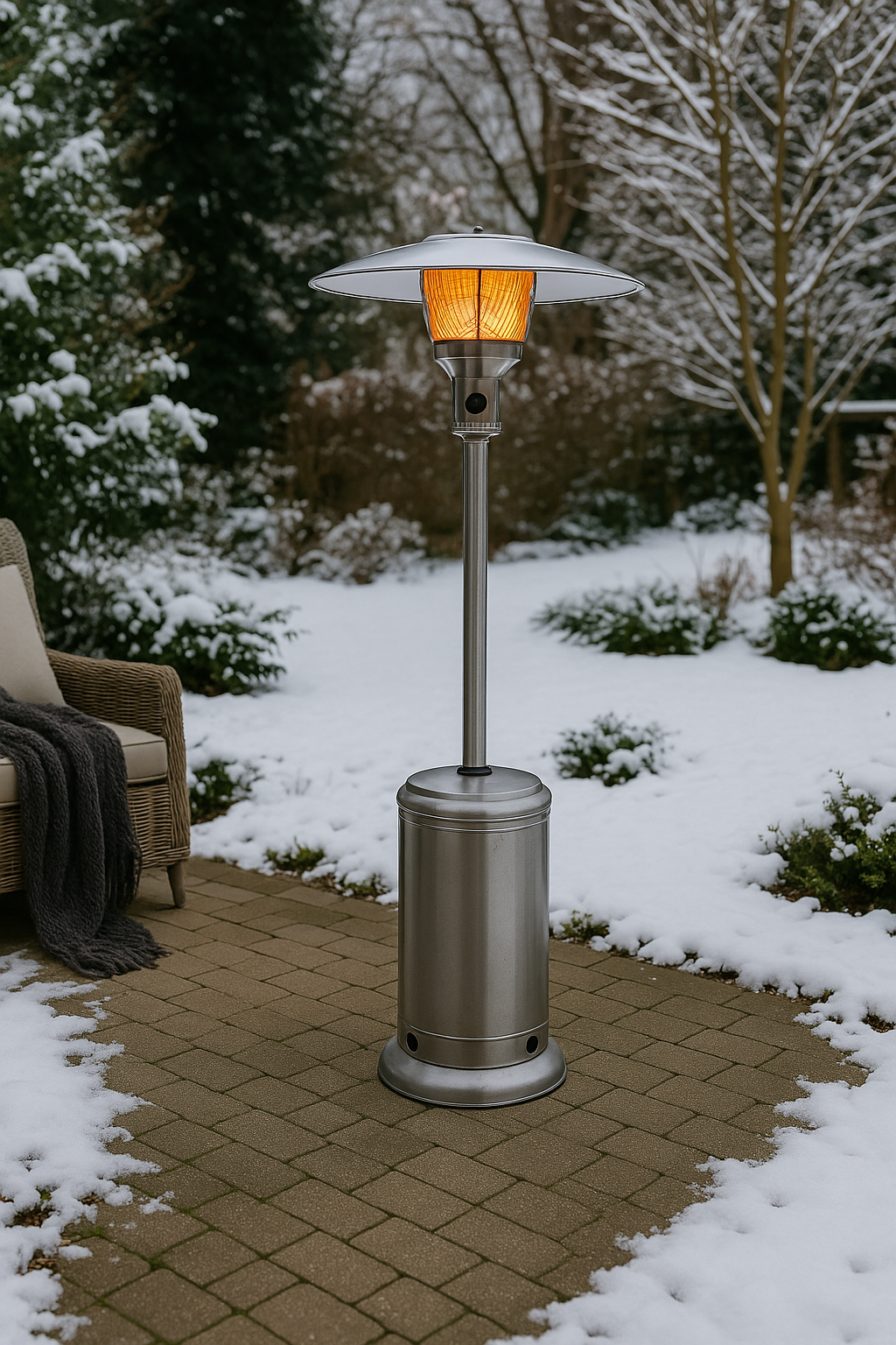 Terrasverwarmers op gas